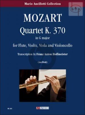 Quartet G-major KV 370 Flute-Vi.-Va.-Vc. (Score/Parts)
