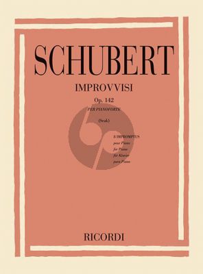 Schubert Impromptus D.935 Op.142 (edited by P.Seak)