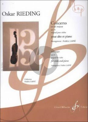 Concerto G-major Op.36 Viola and Piano