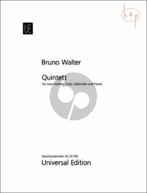 Quintet (1904) (2 Vi.-Va.-Vc.-Piano)