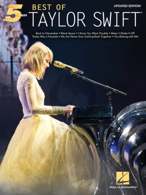 The Best of Taylor Swift 5 Finger Piano (updated edition)