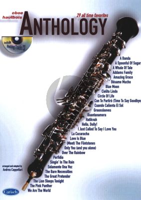 Album Anthology for Oboe Vol.1 (All-Time Favorites) (Bk-Cd) (edited by Andrea Cappellari)