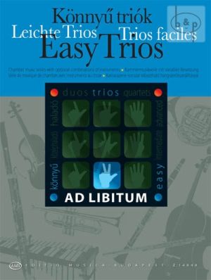 Easy Trios for mixed wind and or string instruments