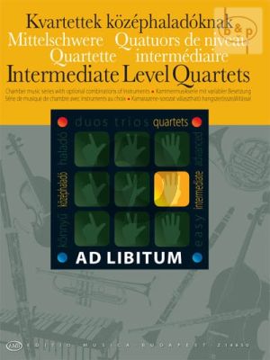 Intermediate Level Quartets for mixed ensemble