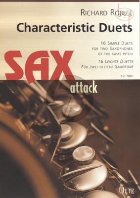 Characteristic Duets for 2 equal Saxophones