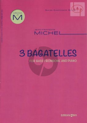 3 Bagatelles for Bass Trombone-Piano