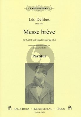 Delibes Messe Breve SATB und Orgel Partitur (AnnaMaria Hedin)