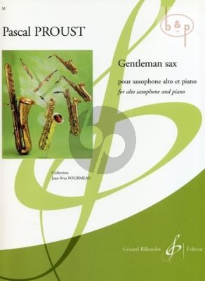 Gentleman Sax Saxophone Alto et Piano (easy level)