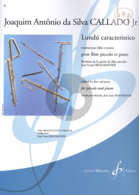 Lundu caracteristico (orig for flute) (arr. Jean-Louis Beaumadier)