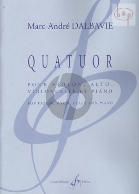 Quatuor (Violin-Viola-Violonc.-Piano)