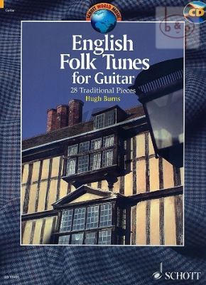 English Folk Tunes for Guitar (28 Traditional Pieces) (with tab.)
