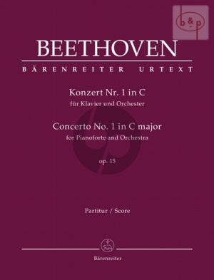 Concerto No.1 Op.15 (Piano-Orch.) (Full Score)