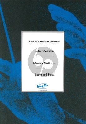 McCabe Musica Notturna (Violin-Viola-Piano) (Score/Parts)