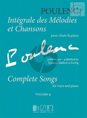 Integrale des Melodies et Chansons Vol.4