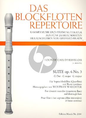 Suite G-dur Op.6 No.3