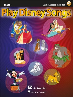 Album Play Disney Songs for Flute Book-Audio Online (arr. Jaap Kastelein)