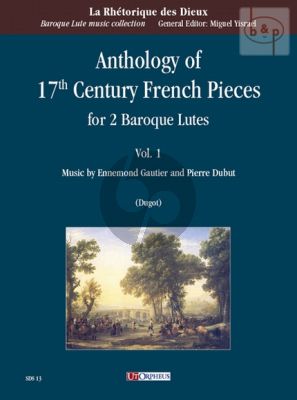 Anthology of 17th. Century French Pieces Vol.1 (2 Baroque Lutes)