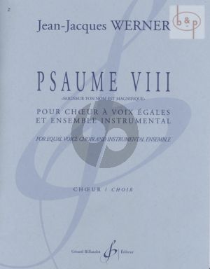 Psaume VIII Equal Voices-Instr.)