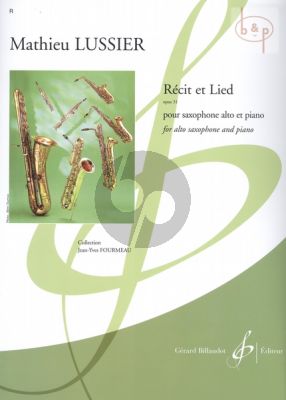 Recit et Lied (Alto Sax.-Piano)