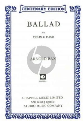 Bax Ballad Violin-Piano