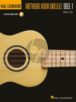 Rev Hal Leonard Methode voor Ukulele Vol.1 Boek met Audio Online