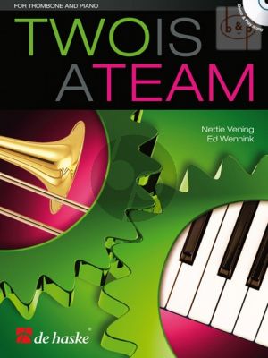 Two is a Team for Trombone BC and Piano (Bk-Cd)