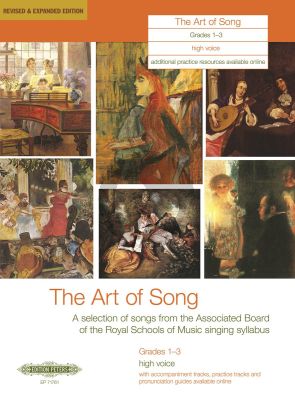 Album Art of Song Selected Songs Grades 1-3 High Voice (A selection of songs from the ABRSM Syllabus) (Revised and Expanded Edition)