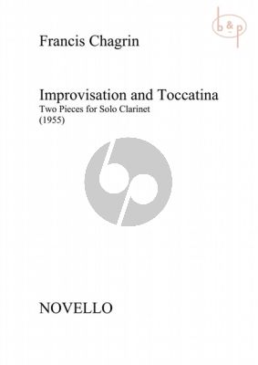 Improvisation and Toccatina for Clarinet solo