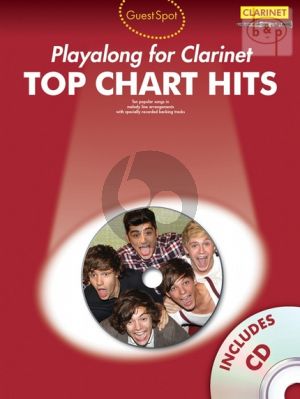 Guest Spot Top Chart Hits Playalong for Clarinet