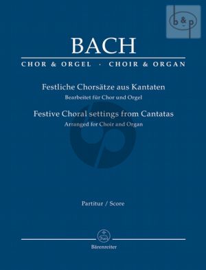 Festliche Chorsatze aus Kantaten (Festive Choral Settings from Cantatas)