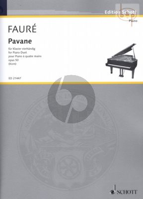 Pavane Op.50 for Piano 4 Hands
