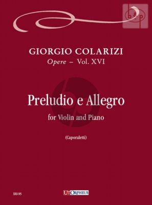 Preludio e Allegro Violin-Piano