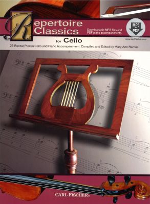 Repertoire Classics for Cello (23 Pieces) (Bk-Audio Online)