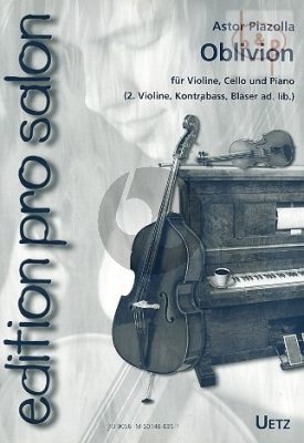 Oblivion Violin-Cello and Piano (opt. with 2nd Vi.- Bass Flute/Oboe)