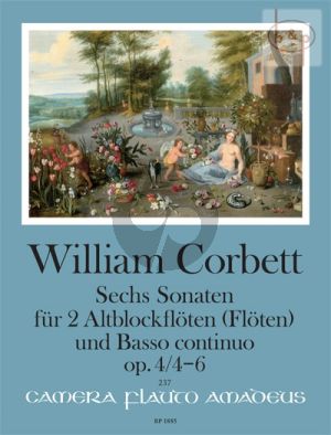 6 Sonatas Op.4 Vol.2 (No.4 - 6) (2 Treble Rec.-Bc)