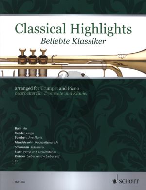 Classical Highlights (Beliebte Klassiker) Trumpet and Piano (arr. Kate Mitchell)