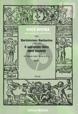 Il Secondo Libro delli Motetti Vol.1 (13 Motets)