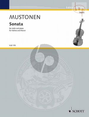 Mustonen Sonata Violin and Piano (2012)
