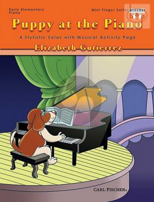 Puppy at the Piano