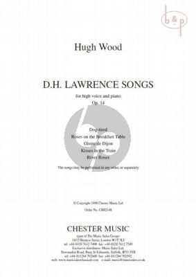 D.H. Lawrence Songs Op.14
