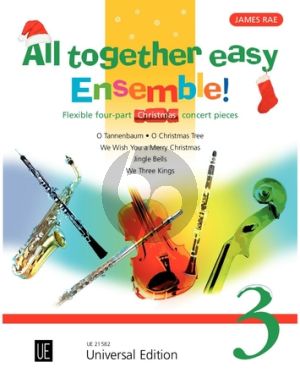 Rae All Together Easy Ensemble! Vol. 3 Christmas Concert Pieces for Flexible Ensemble (Score/Parts)
