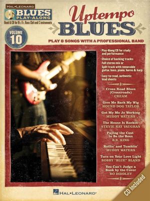 Uptempo Blues Hal Leonard Blues Play-Along Volume 10 Book & CD (All C-Bb-Eb and Bass Clef Instr.)