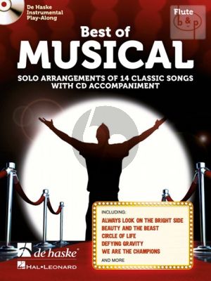 Best of Musical (Solo Arrangements of 14 Classic Songs) (Flute) (Bk-Cd)