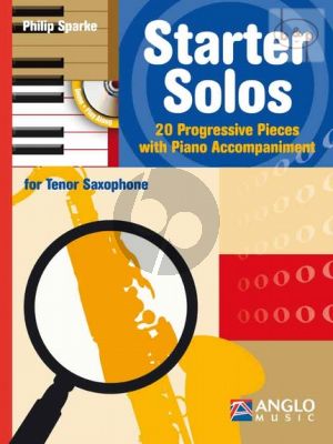 Starter Solos (20 Progressive Pieces) (Tenor Sax.-Piano)
