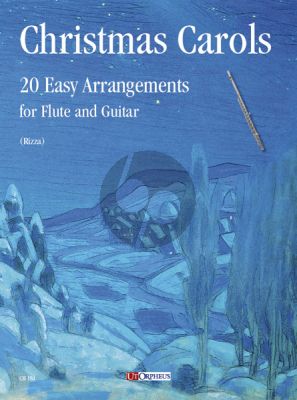 Album Christmas Carols Flute-Guitar (20 Easy Arrangements) Score and Part (edited by Fabio Rizza)