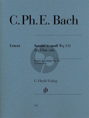 Bach Sonate a-moll WQ 132 fur Flote Solo (Herausgeber Marion Beyer) (Henle-Urtext)