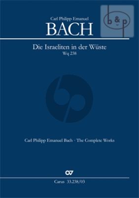 Die Israeliten in der Wuste WQ 238 (SSTB soli- SATB-Orch.) (Vocal Score)