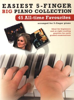 Album Easiest 5 Finger Piano Collection 45 All-Time Favourites Album