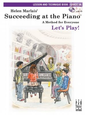 Succeeding at the Piano Lesson and Technique Grade 2A Book with CD