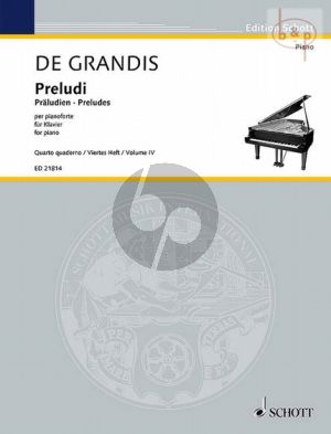 Preludi Vol.4 12 Preludes Friulian Poems and 6 Last Preludes